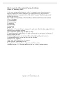 Nursing roles practicum leadership test banks chapter 13