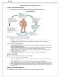 NR302 Health Assessment Final Exam Concepts