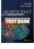 Neuroscience: Exploring the Brain. 4th Edition by Mark F. Bear, Barry W. Connors and Michael A. Paradiso. ISBN: 9780781778176 . (Complete Download). Q&A_TEST BANK
