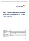 EVL 4.1 Innovatieve aanpak van sociale ondersteuningsvragen binnen Sociaal Werk in de Zorg