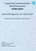 Geslaagde scriptie Albert Heijn - Kostenreductie door optimalisatie laadprocessen - HvA Bedrijfseconomie Feb. 2022