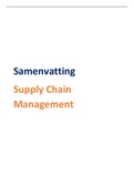 Samenvatting Supply Chain Management RSM BA2