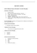 ISM 3541 KERWIN EXAM 2(Download to score A): Florida State University