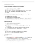 Introduction to Statistical Analysis SPSS Test Summary - IBCOM Year 1