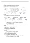 Comprehensive Organic Chemistry 1 Review Sheet