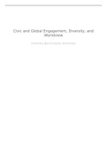 MUSC 187 Civic and Global Engagement, Diversity, and Worldview Reflection