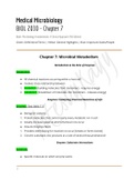 Medical Microbiology: Chapter 7 Lecture Notes