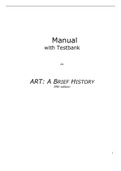 Art A Brief History, Stokstad - Exam Preparation Test Bank (Downloadable Doc)