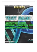 Test Bank For Genetics from genes genomes 6 th Edition Hartwell 14