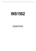 INS1502 MCQ EXAM PACK 2022