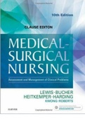 Medical-Surgical-Nursing-10th-Edition-Lewis-Test-Bank Professional Nursing Practice.