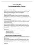 Samenvatting H1 t/m H5  Personeelsbeleid en Interne organisatie - Luc Repriels - VWO