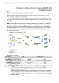 Moleculaire en biochemische technieken samenvatting COURSE 5, BLOK 1