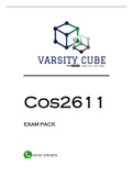 COS2611 EXAM PACK 2022