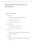 Intimate Relationships, Bradbury - Exam Preparation Test Bank (Downloadable Doc)