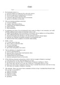 Principles of Environmental Science Inquiry and Applications, Cunningham - Exam Preparation Test Bank (Downloadable Doc)