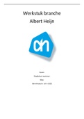 Albert Heijn - Branchewerkstuk