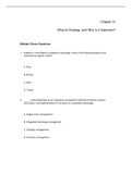 Strategic Management, Rothaermel - Exam Preparation Test Bank (Downloadable Doc)