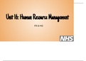Unit 16: Human Resource Management in Business P3, M2