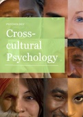Class notes Cross-cultural Psychology (H001993A)- COMPLETE