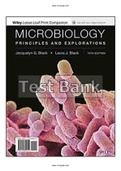 Microbiology: Principles and Explorations 10th Edition Black Test Bank