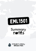 EML1501 - Summarised NOtes