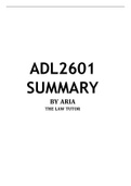 ADL2601 EXAM PACK SEMESTER 2 2022