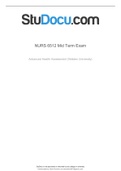 NURS-6512N-29,Advanced Health Assessment midterm exam