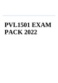 PVL1501 EXAM PACK 2022