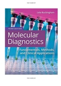 Molecular Diagnostics 3rd Edition Buckingham Test Bank ISBN: 9780803668294|Complete Guide A+ 