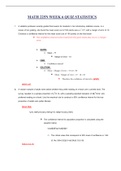 MATH 225N Week 6 Statistics Quiz (Correct Solutions) Question| Complete| Answered|