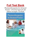 Pharmacotherapeutics for Advanced Practice- A Practical Approach 5th Edition Arcangelo  Test Bank