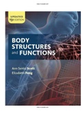 Body Structures and Functions 13th Edition Scott Test Bank ALL Chapters Included (1 - 22) ISBN-13 ‏ : ‎9781305511361  