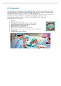LCI Gynaecologie samenvatting voor operatieassistenten!