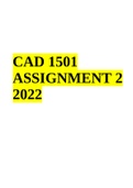 CAD1501 ASSIGNMENT 2 2022