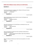 NURS 6551 Midterm Exam - Question and Answers