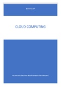 Samenvatting Cloud Computing
