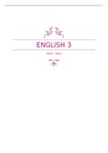 English 3