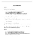 LLB Summary Notes for Examination