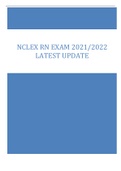 NCLEX RN EXAM 2021