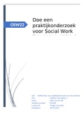 Essay OSW24/OSW22 - Voer praktijkonderzoek uit in het sociale  (OSW024) 