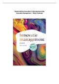 Samenvatting Innovatiemanagement, ISBN: 9789043036382  Innovatie Management