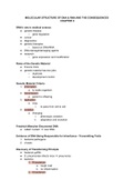 Genetics Summary of All Exam Material (Biomedical Sciences)