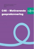 C46 - Motiverende gespreksvoering