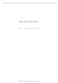 Anatomy and Physiology I Final exam(20222023) test bank (questions and answers) DOWNLOAD TO BOOST YOUR GRADE
