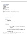 Summary of CNT Unit (connective tissue) BIO 190