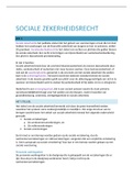 Samenvatting Sociale Zekerheidsrecht - Cluster E