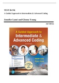 Test Bank - A Guided Approach to Intermediate & Advanced Coding, 2nd Edition (Lame, 2020) Chapter 1-8 | All Chapters