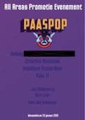 All Areas, promotie evenement: Paaspop