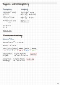 Mathe-Lernzettel-Packet Abitur Grundkurs 2022 (1,1)